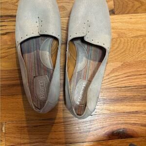 Born leather womens flat loafers